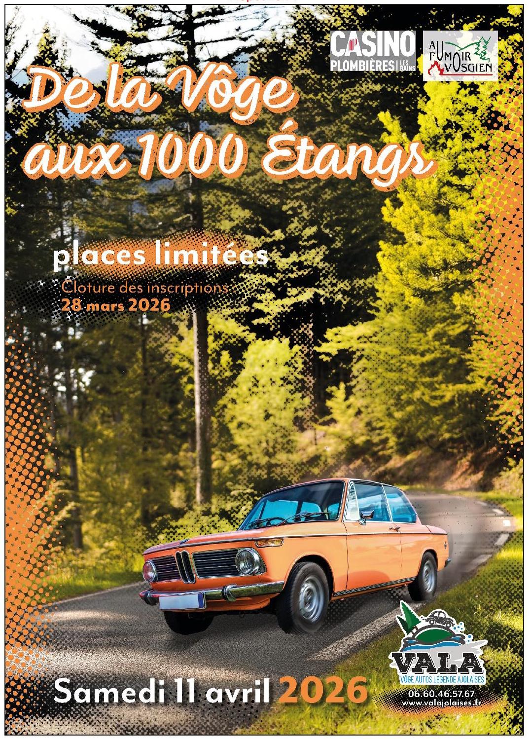 de La Vôge aux 1000 étangs